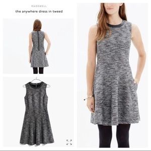 Madewell The‎ Anywhere Dress In Tweed